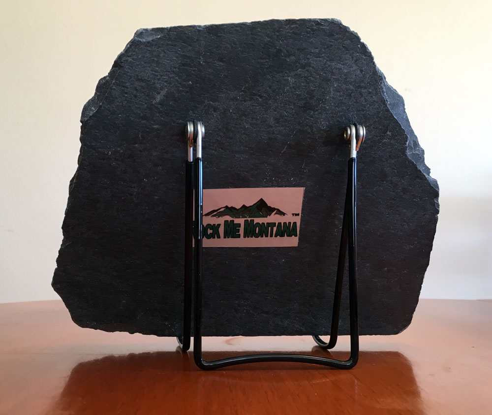 Water Jet Slate Art Rocky Mountain Grizzly Bear - Image 3