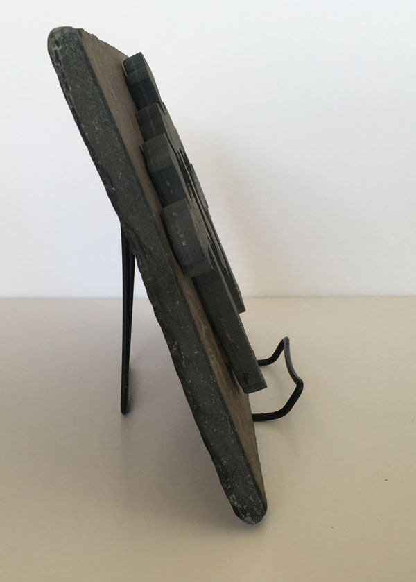 Water Jet Slate Art Cross - Image 4